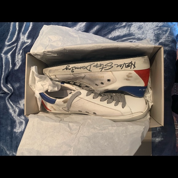 MENS size 44: Golden Goose sneakers- never worn- new in box. - Picture 5 of 8